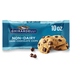 ghirardelli 52% Cacao Non-Dairy Dark Chocolate Chips 10 oz Bag